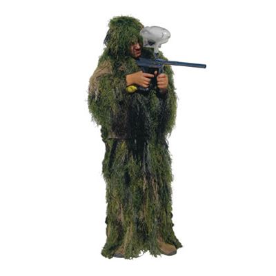 Kostium maskujący GHILLIE dla dzieci WOODLAND