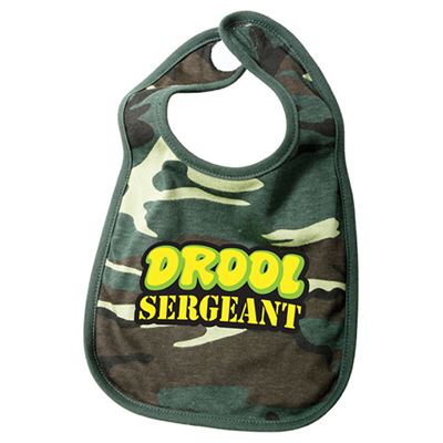 Bib DROOL SGT WOODLAND