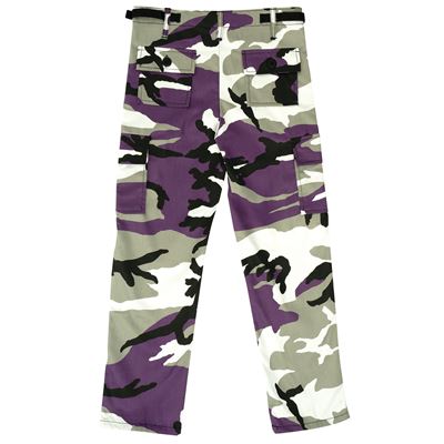 Spodnie dziecięce BDU VIOLET CAMO