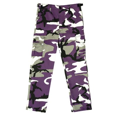 Spodnie dziecięce BDU VIOLET CAMO