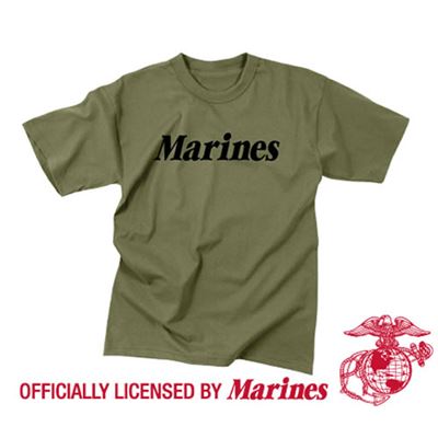 Koszulka dziecięca z napisem MARINES ZELENÉ