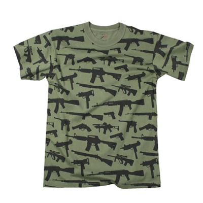 Koszulka GUNS GREEN
