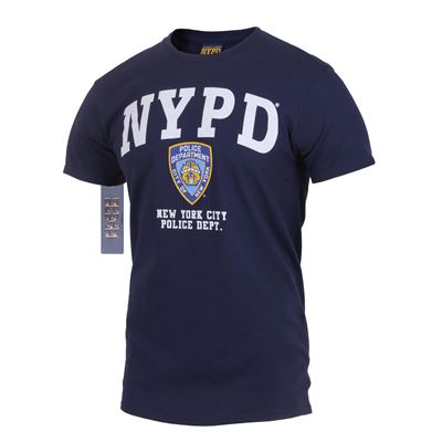 Koszulka NYPD policja NIEBIESKA