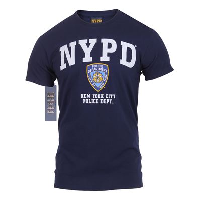 Koszulka policyjna NYPD NIEBIESKA