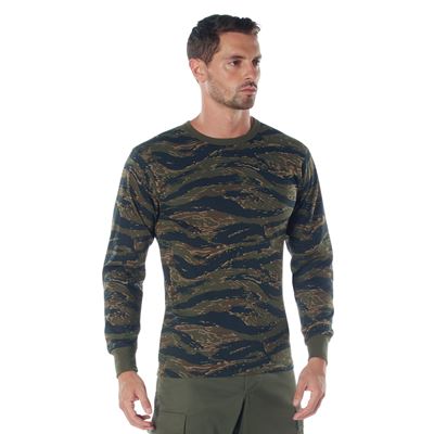 Koszulka z długim rękawem TIGER STRIPE CAMO