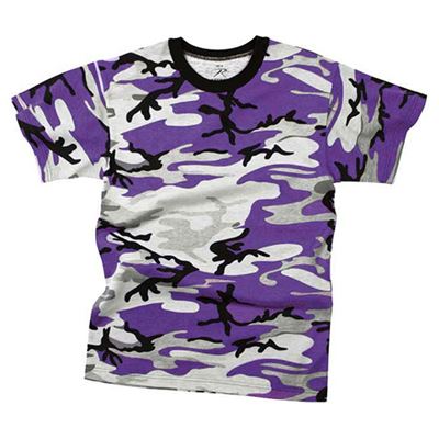Koszulka dziecięca VIOLET CAMO