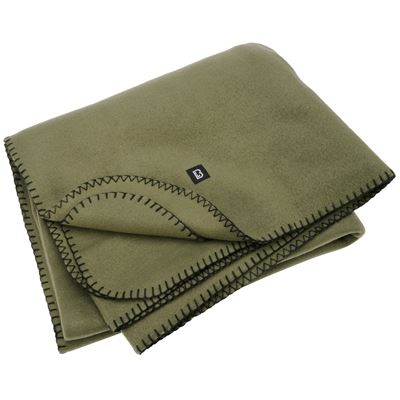 Koc FLEECE ZIELONY