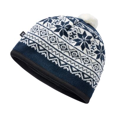 Dzianinowa czapka SNOW CAP BLUE