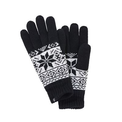 Rękawiczki dziane SNOW BLACK