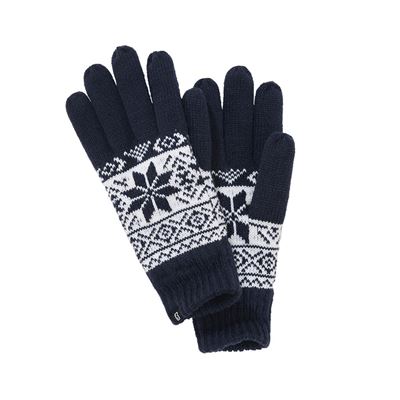 Rękawiczki dziane SNOW BLUE