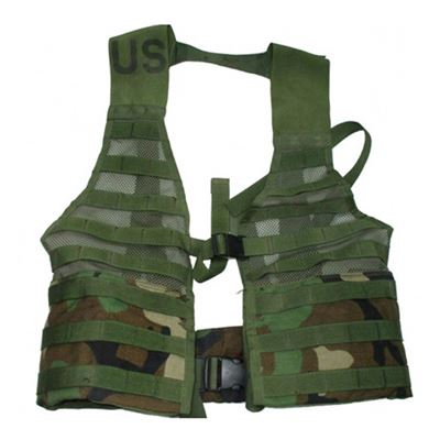 Kamizelka taktyczna US MOLLE I FLC WOODLAND używana
