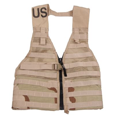 Kamizelka taktyczna US MOLLE II FLC 3-COL DESERT