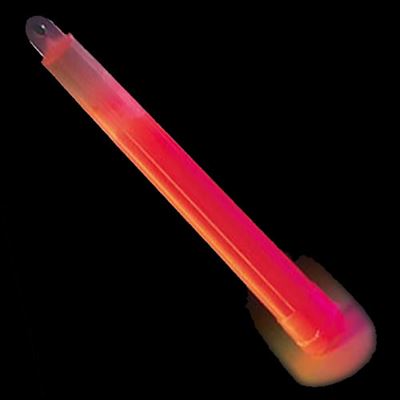 Światło chemiczne 15 cm CZERWONE