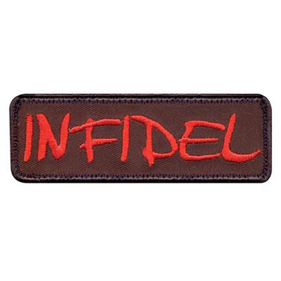 Naszywka INFIDEL z rzepem