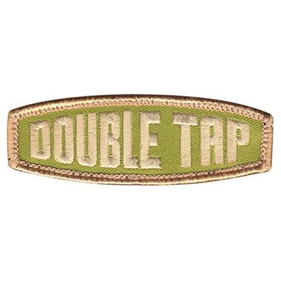 Naszywka DOUBLE TAP z rzepem