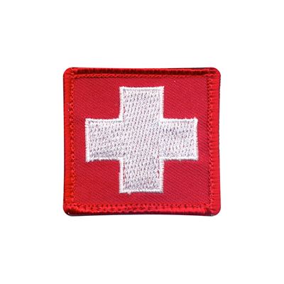 Naszywka flaga SZWAJCARIA 5 x 5 cm z rzepem