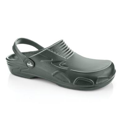 Gumowe kapcie / crocs HERO GREEN