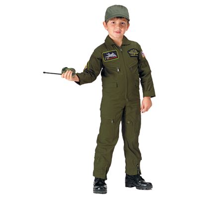 Kombinezon dziecięcy US TOP GUN FLIGHT GREEN