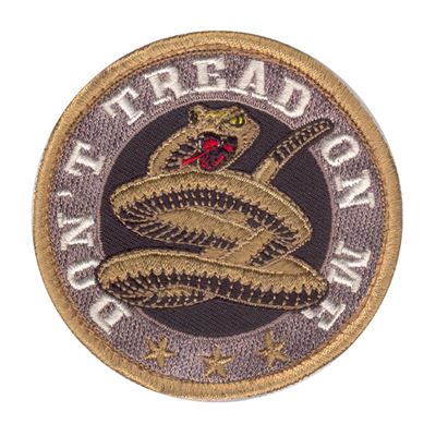 Naszywka Don't Tread on Me na rzep