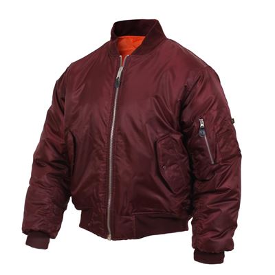 Kurtka ULTRA FORCE MA1 FLIGHT MAROON