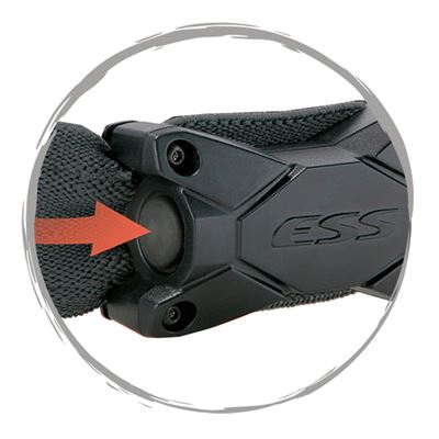 Zestaw gogli taktycznych NVG PROFILE TURBOFAN CZARNY