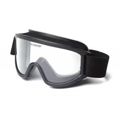 Gogle taktyczne TACTICAL XT przezroczyste szkło / czarna ramka