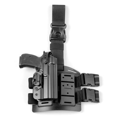 Kabura pistoletowa PHDLB na udzie CZ 75D Compact z zawieszką 975 PRAWA