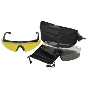 Okulary taktyczne REVISION Sawfly Z87 z trzema szybami, czarna oprawka, używane REVISION 4-0076-0234-G 2
