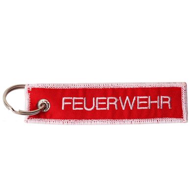 Brelok „FEUERWEHR” CZERWONY/BIAŁY