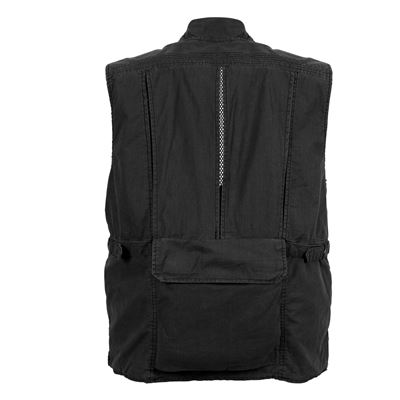 Kamizelka wędkarska DELUXE SAFARI CZARNA