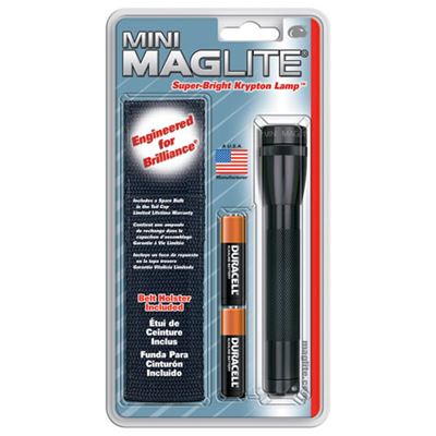 Latarka MINI MAGLITE AA COMBO z etui BLACK