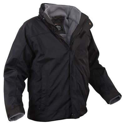 Kurtka ALL WEATHER 3w1 CZARNA