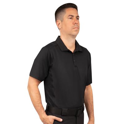 Koszulka polo TACTICAL PERFORMANCE z krótkim rękawem CZARNA ROTHCO 77310 3