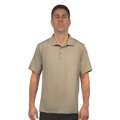 Koszulka polo TACTICAL PERFORMANCE z krótkim rękawem SILVER TAN ROTHCO 77320 3