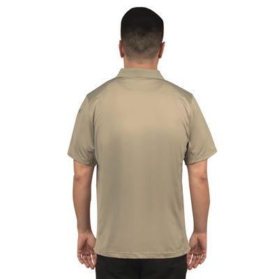 Koszulka polo TACTICAL PERFORMANCE z krótkim rękawem SILVER TAN ROTHCO 77320 6