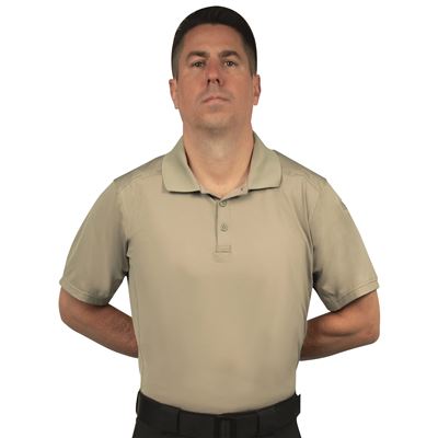 Koszulka polo TACTICAL PERFORMANCE z krótkim rękawem SILVER TAN