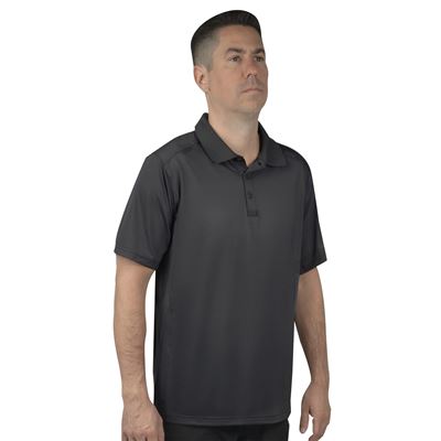 Koszulka polo TACTICAL PERFORMANCE z krótkim rękawem CHARCOAL SZARA ROTHCO 77340 2