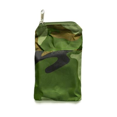 EXTRA lekkie etui zapinane na zamek WOODLAND