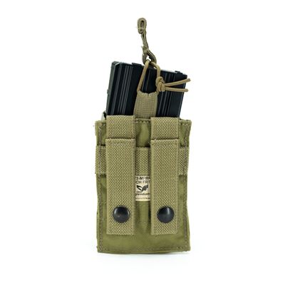 Kabura MOLLE na 2 magazynki M4/AR-15 KHAKI używana