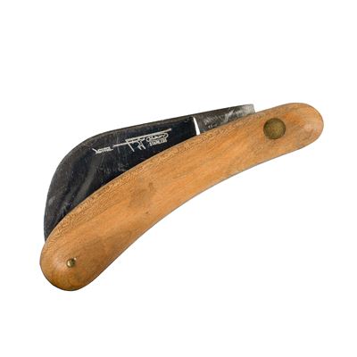 Nóż ogrodniczy zamykany na żabkę WOODEN