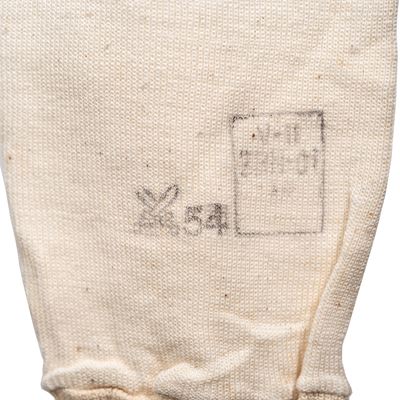Cienkie bawełniane kalesony w prążki ČSLA 50s