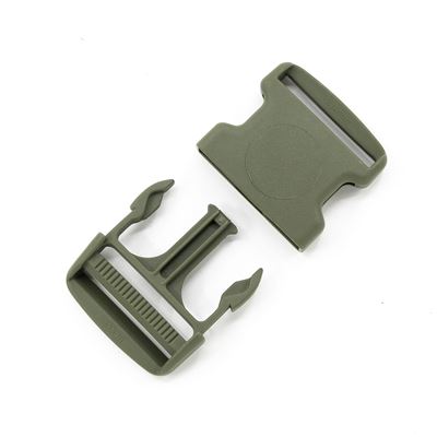 Plastikowa klamra/zatrzask w komplecie 50 mm ZIELONY