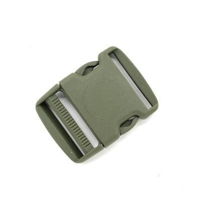 Plastikowa klamra/zatrzask w komplecie 40 mm ZIELONY