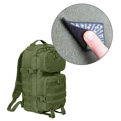 Plecak US COOPER VELCRO ZIELONY