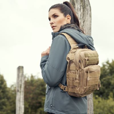 Torba na ramię US COOPER SLING CAMEL PÍSKOVÁ