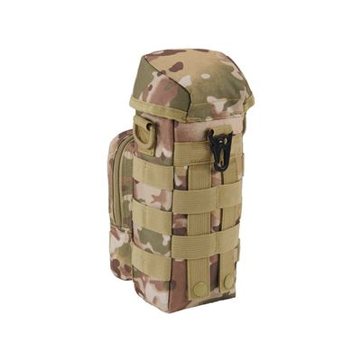 Uchwyt na butelkę 0,5-1 l z paskiem MOLLE TACTICAL CAMO