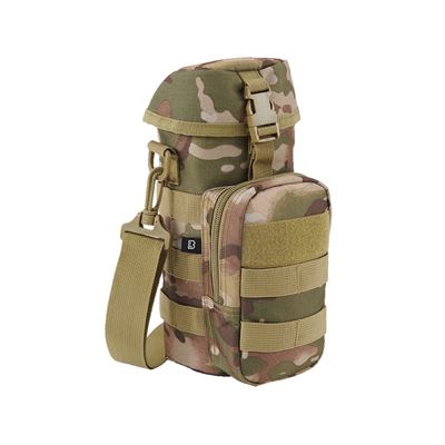 Uchwyt na butelkę 0,5-1 l z paskiem MOLLE TACTICAL CAMO