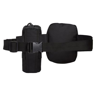 Saszetka ALLROUND z etui na butelkę CZARNA