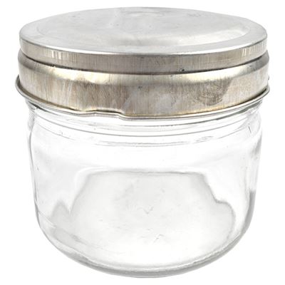 Słoik z pokrywką i uszczelką 0,5ltr.