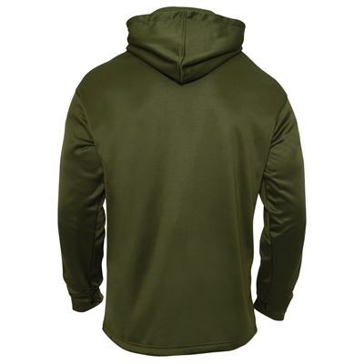 Bluza z kapturem CONCEALED CARRY z flagą USA, ZIELONA